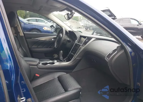 2018 Infiniti Q50 3.0T Sport z USA, uszkodzony, nr VIN JN1EV7AR0JM440083